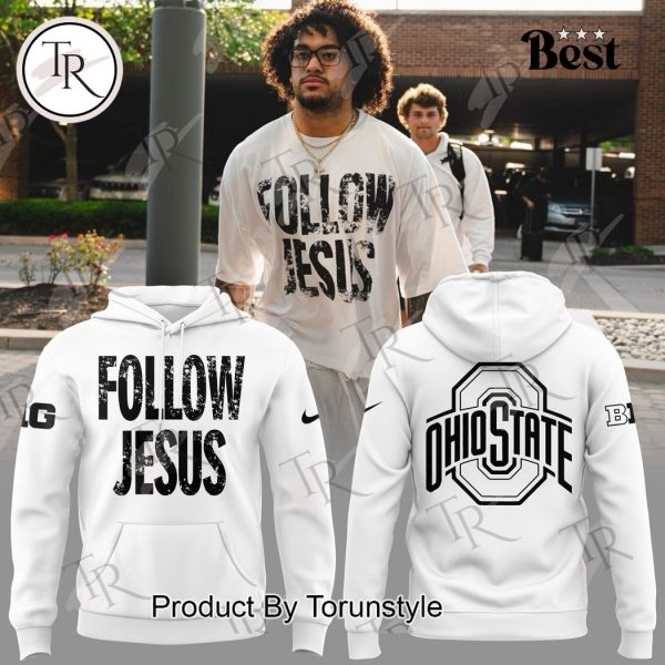 Ohio State Follow Jesus Hoodie, Longpants, Cap