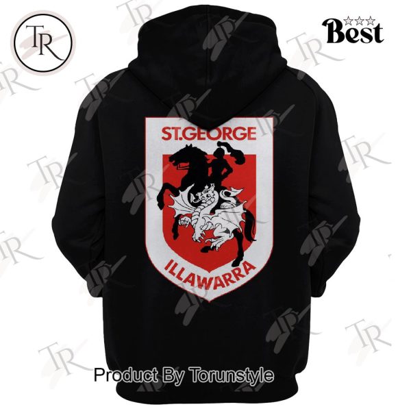 St. George Illawarra Dragons i98FM Illawarra Convoy Celebrating 20 Years Hoodie, Longpants – Black