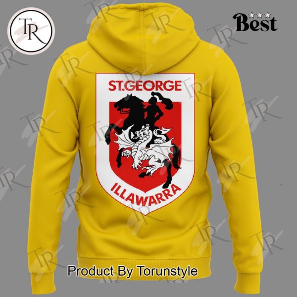 St. George Illawarra Dragons i98FM Illawarra Convoy Celebrating 20 Years Hoodie, Longpants – Yellow