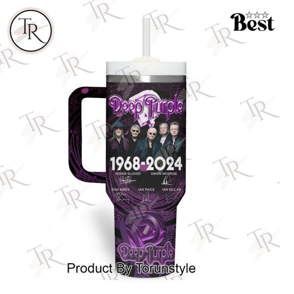 Deep Purple 1968-2024 Custom 40oz Tumbler