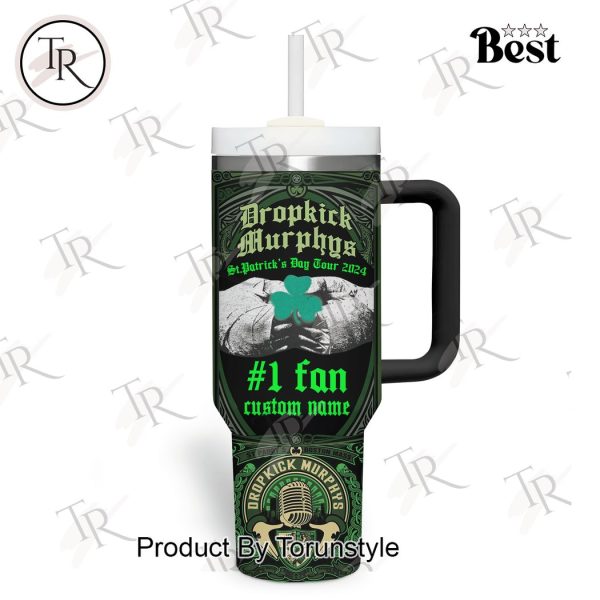 Dropkick Murphys St. Patrick’s Day Tour 2024 Custom 40oz Tumbler