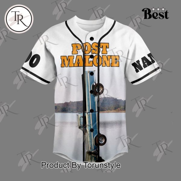 Post Malone The Name Of The New Album Is F-1 Trillion Custom Baseball Jersey