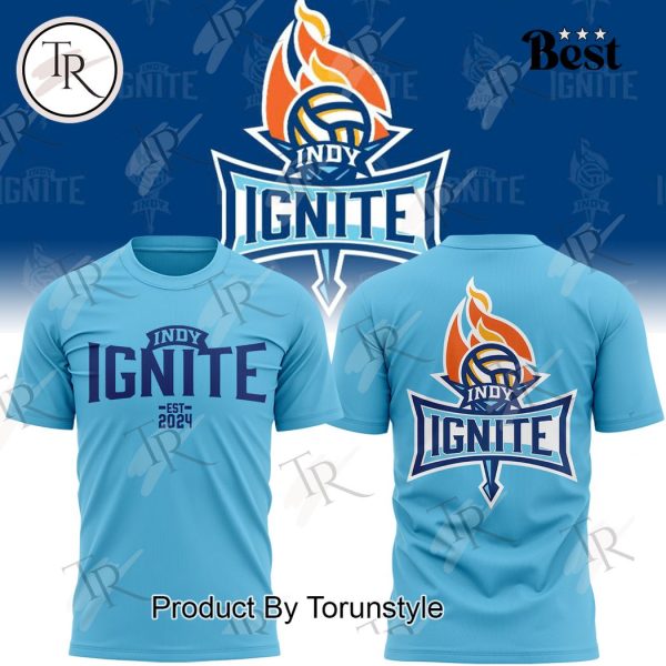 Indy Ignite Pro Volleyball Hoodie – Blue