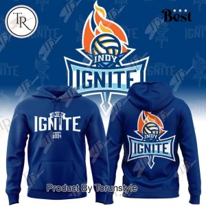 Indy Ignite Pro Volleyball Hoodie – Navy