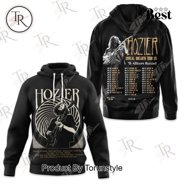 Hozier Unreal Unearth Tour 2024 Hoodie