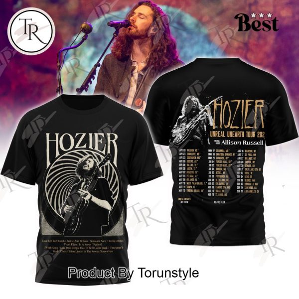 Hozier Unreal Unearth Tour 2024 Hoodie