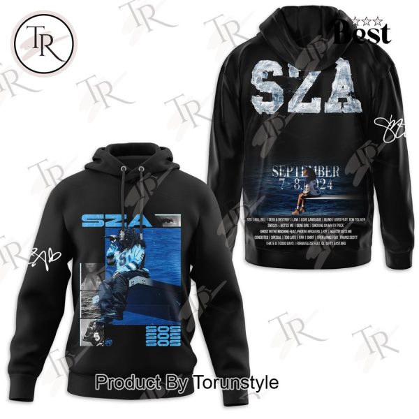 SZA SOS Tour September 7-8, 2024 Hoodie