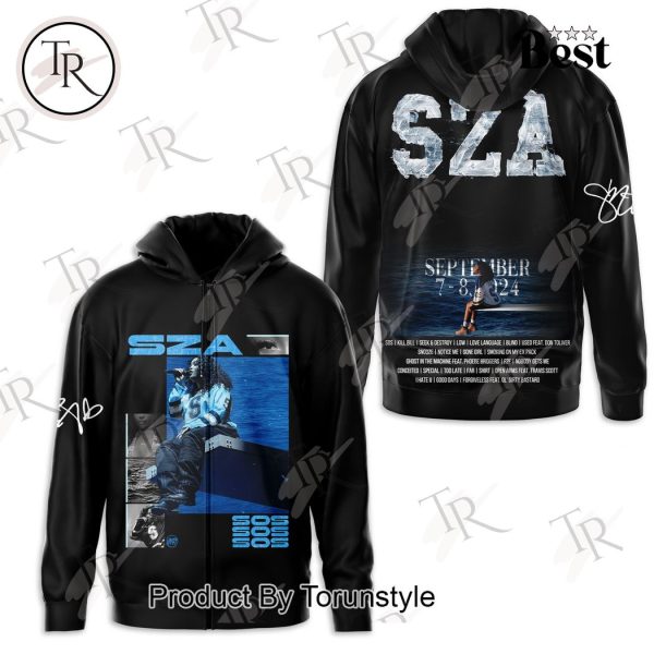 SZA SOS Tour September 7-8, 2024 Hoodie