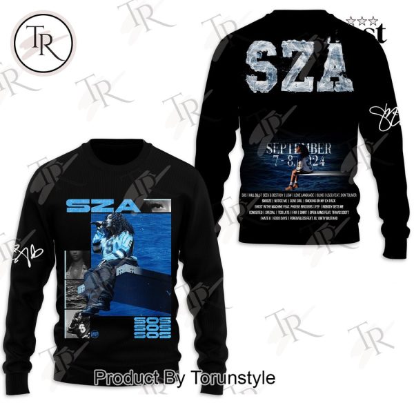 SZA SOS Tour September 7-8, 2024 Hoodie