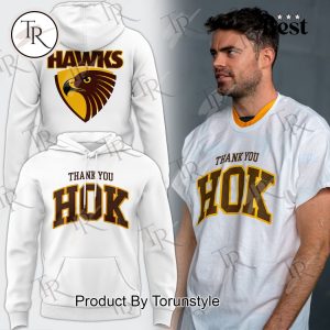 AFL Hawthorn Football Club Special Retro Heritage Design Hoodie