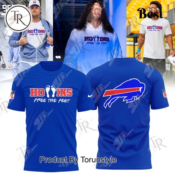 Buffalo Bills Hollings Free The Feet Hoodie, Longpants, Cap – Blue