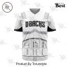 MLB Atlanta Braves Special Star Wars Stormtroopers Design Baseball Jersey