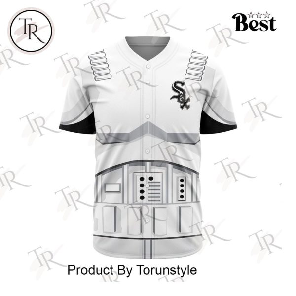 MLB Chicago White Sox Special Star Wars Stormtroopers Design Baseball Jersey