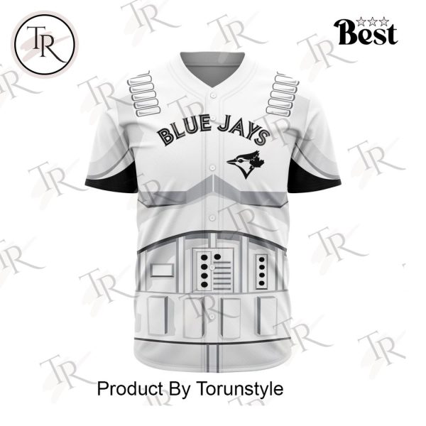 MLB Toronto Blue Jays Special Star Wars Stormtroopers Design Baseball Jersey