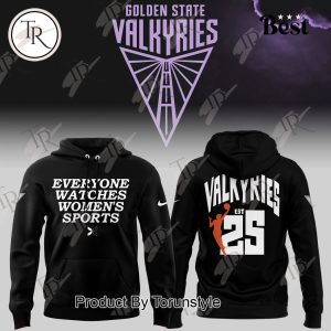 WNBA Golden State Valkyries Oakland Pride Hoodie – Black