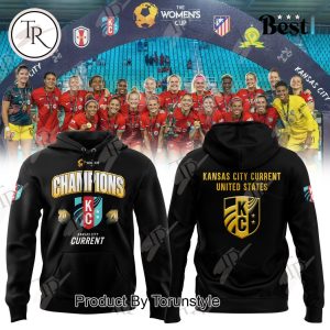 Kansas City Current United States The Women’s Cup 2024 Champions Hoodie, Longpants, Cap – Red