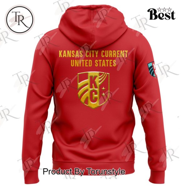 Kansas City Current United States The Women’s Cup 2024 Champions Hoodie, Longpants, Cap – Red