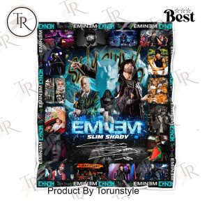 Eminem Slim Shady Fleece Blanket