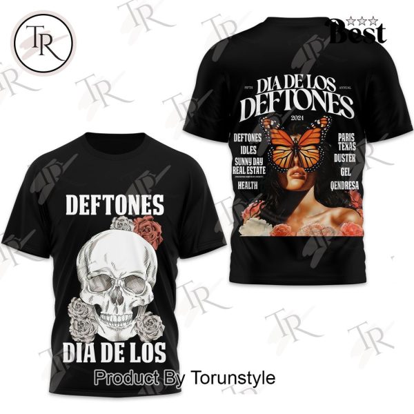 Deftones Dia De Los 2024 Tour Hoodie