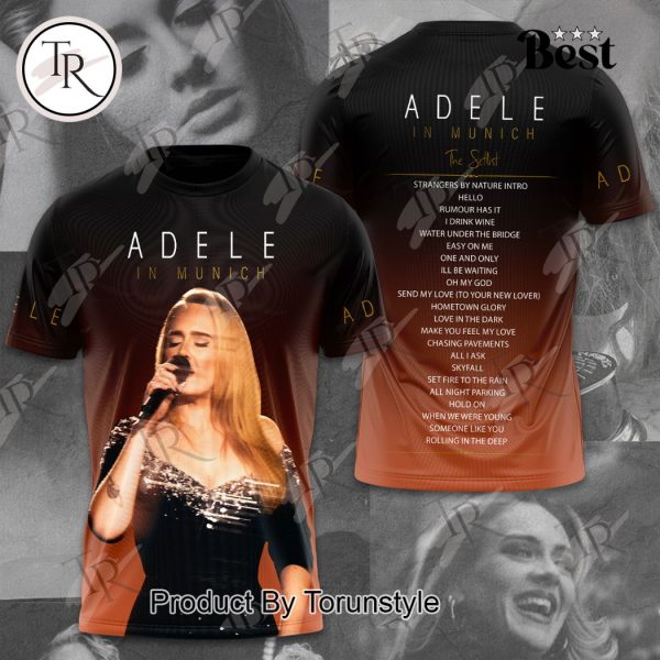 Adele In Munich Hoodie