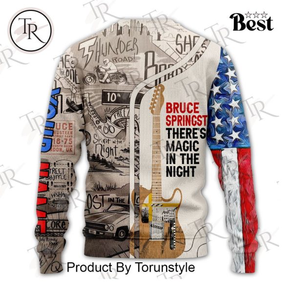 Bruce Springsteen There’s Magic In The Night Custom Hoodie