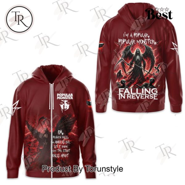 Popular Monster Falling In Reverse Hoodie