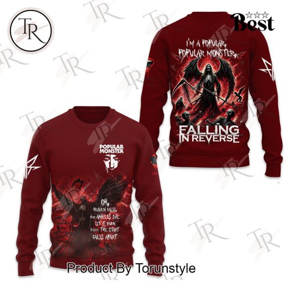 Popular Monster Falling In Reverse Hoodie