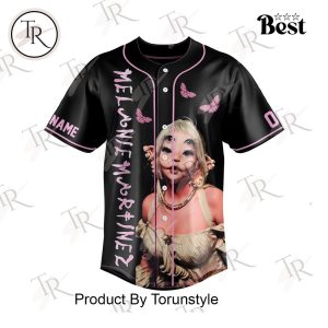 Melanie Martinez Spider Web Custom Baseball Jersey