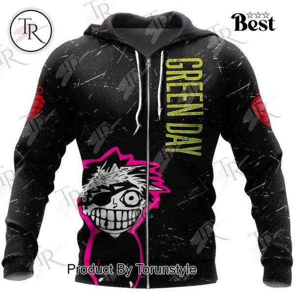 Green Day The Saviors Tour 2024 3D Unisex Hoodie