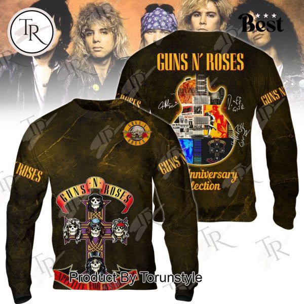 Guns N’ Roses Appetite For Destruction 40th Anniversary Collection Hoodie