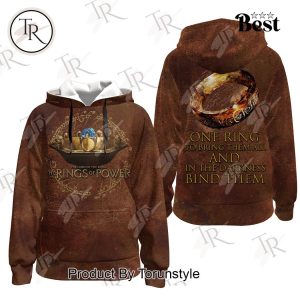 The Lord Of The Rings The Rings Of Power Hoodie