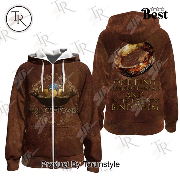 The Lord Of The Rings The Rings Of Power Hoodie