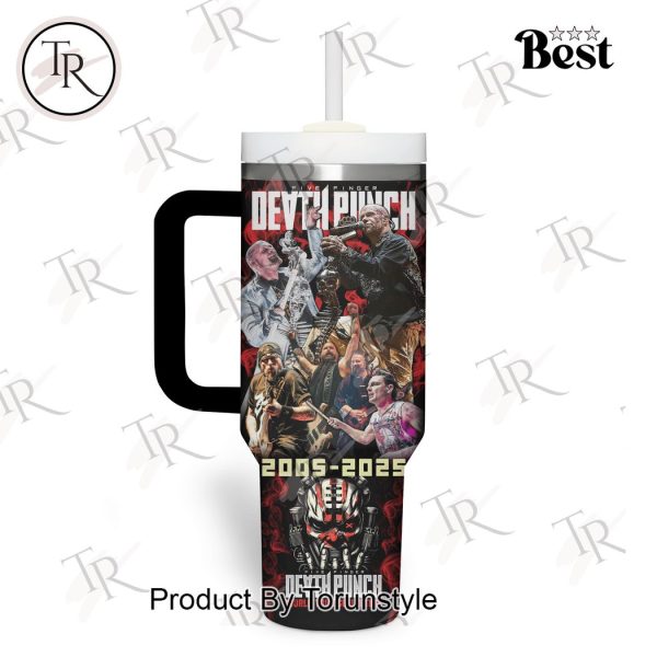 Five Finger Death Punch 2005-2025 World Tour Collection 40oz Tumbler