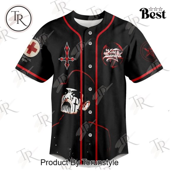 King Diamond Welcome To Saint Lucifer’s Hospital… Enter If You Dare Baseball Jersey