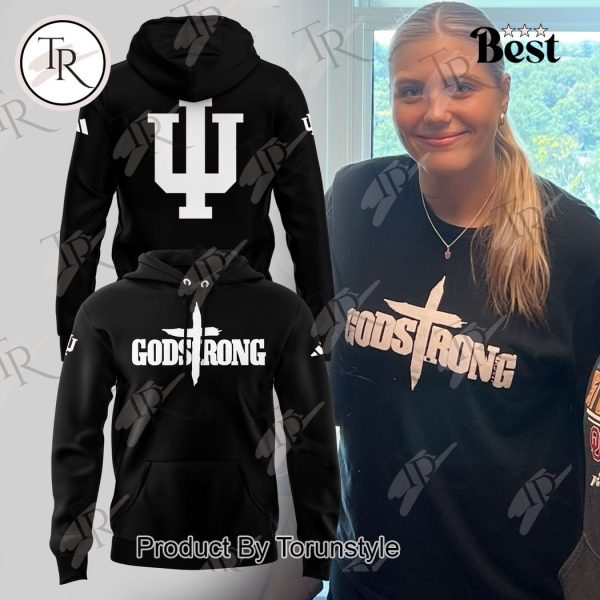 Indiana Hoosiers Godstrong Hoodie – Black