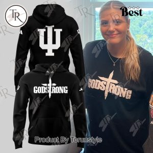 Indiana Hoosiers Godstrong Hoodie – Red