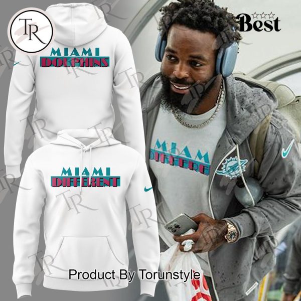 Miami Dolphins Miami Different Hoodie