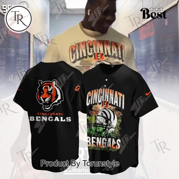 Cincinnati Bengals Welcome To The Jungle Hoodie – Black