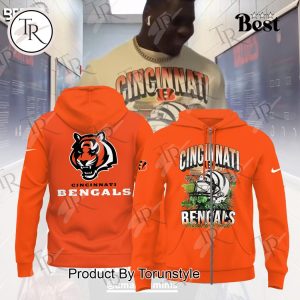 Cincinnati Bengals Welcome To The Jungle Hoodie – Orange