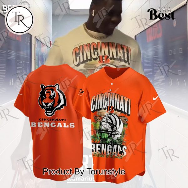 Cincinnati Bengals Welcome To The Jungle Hoodie – Orange