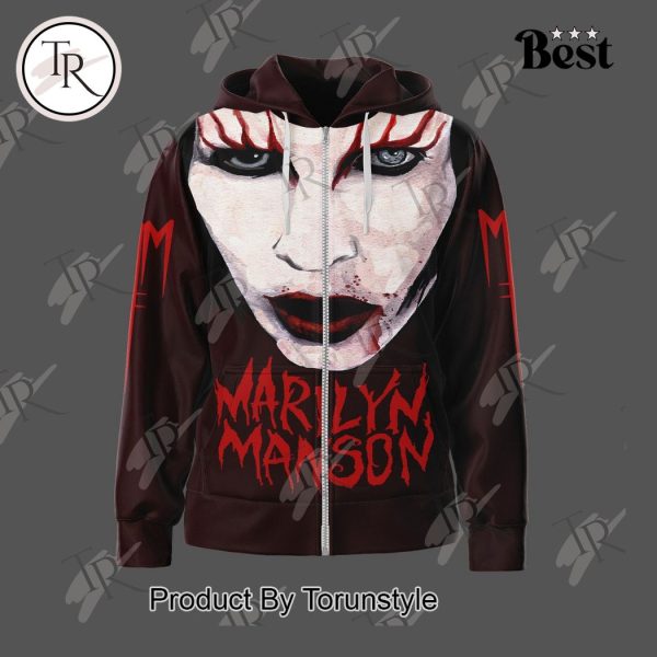 Marilyn Manson You’re Only As Sick As The Secrets Within 3D Unisex Hoodie