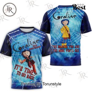 Coraline 15th Anniversary It’s Time To Go Back Hoodie