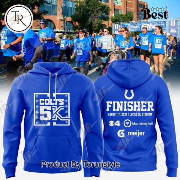 Indianapolis Colts 5k Finisher Hoodie