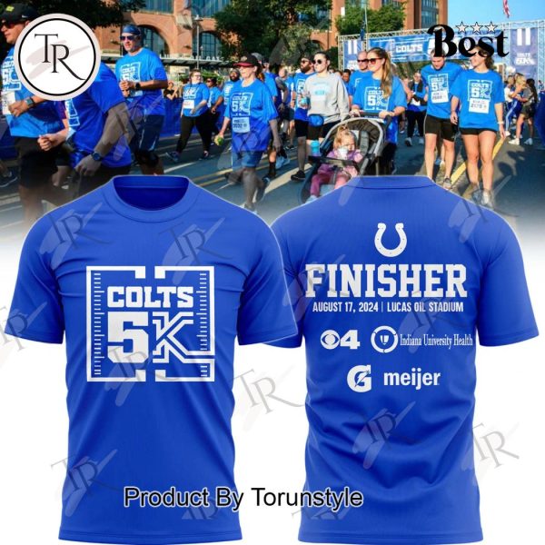 Indianapolis Colts 5k Finisher Hoodie