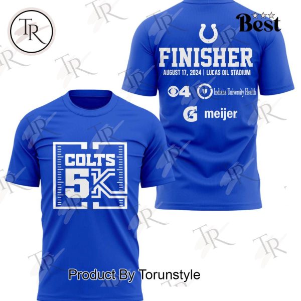 Indianapolis Colts 5k Finisher Hoodie