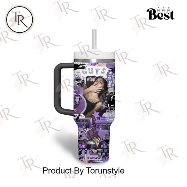 Olivia Rodrigo Guts World Tour 40oz Tumbler