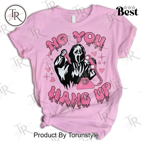 No You Hang Up Scream Pajamas Set