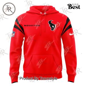 Houston Texans Bold Battle Red Hoodie