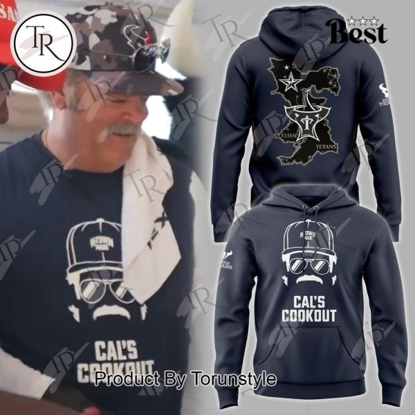 Houston Texans Cal’s Cookout Hoodie – Navy