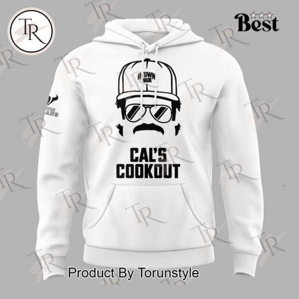 Houston Texans Cal’s Cookout Hoodie – White